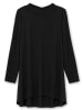 sheego Sweatshirt in schwarz