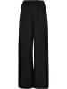 Urban Classics Urban Classics Damen Ladies Wide Leg Viscose Pants in black