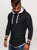 behype Hoodie LAYER in schwarz