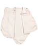 TupTam Baby Langarm Wickelbody im 5er Set in grün/beige