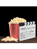 relaxdays Filmklappe in Weiß
