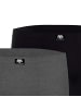 CECEBA Boxershort 2er Pack in Schwarz/Grau
