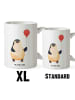 Mr. & Mrs. Panda JumboTasse Pinguin Luftballon ohne Spruch in Weiß