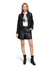 BETTY & CO Lederjacke langarm in Schwarz