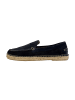 natural world Leder-Mokassin Blau