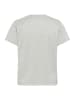 SAINT TROPEZ T-shirt HagaSZ Gerade Passform in Pearl Grey Mel