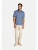 hajo Poloshirt 'Stay Fresh' in blau-meliert