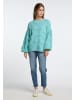 IZIA Damen Strickpullover in Türkis
