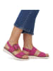 remonte Sandalen in Fuchsia