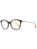 Max Mara Damen Optische Fassungen Schmetterling Braun