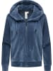ragwear Sweatjacke Corduly Cordy in Indigo Blue