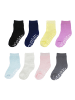 Yalion 6er-Set Yalion Baby Langsocken mit Stern-Stoppern rutschfest, Bunt