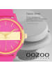 Oozoo Analog-Armbanduhr Oozoo Timepieces pink groß (ca. 42mm)