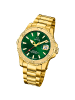 Jaguar Analog-Armbanduhr Jaguar Pro Diver gold groß (ca. 40mm)