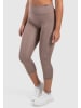 SMILODOX Leggings Mirella in Braun