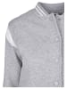 Urban Classics College Jackets in grey/white