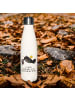 Mr. & Mrs. Panda Thermosflasche Stinktier Ball mit Spruch in Weiß