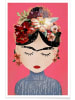 Juniqe Poster "Frida Pink" in Rosa