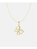 Diamant L'éternel Halskette aus 585 Gelbgold