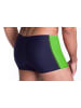 Aquarti Aquarti Herren Badehose mit Reißverschlusstasche in blau/grün