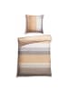 Schiesser Renforcé-Bettwäscheset Endy Stripes in Sand