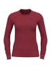 Odlo Funktionsshirt Crew neck l/s ACTIVE WARM ECO in Dunkelorange