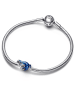 Pandora Charm Silber Metallisch Blauer Gecko