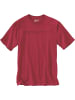 CARHARTT  T-Shirt "Core Logo S/S 103361" in Rot