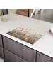 OnlyWow Herdabdeckplatte Blumenfeld