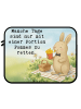 Mr. & Mrs. Panda Notebook Tasche Hase Pommes Design mit Spruch in Weiß