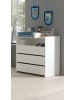 58 aufm Kessel SCHUBLADENKOMMODE Karilynn 90x47x92 aus MDF in Weiß