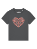 wat? Apparel T-Shirt Pfotenliebe 02 in Grau