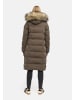 Marikoo Steppmantel Schneesternchen in Stone Brown