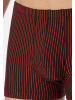 Schiesser Retro Short / Pant 95/5 Essentials in Schwarz / rot