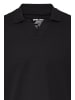 BLEND Klassisches Poloshirt Polokragen Kurzarm Casual in Schwarz