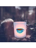 Mr. & Mrs. Panda Outdoor Windlicht Kaffee Tasse ohne Spruch in Transparent