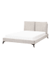 Beliani Doppelbett MELLE in Beige - (W) 155 x (H) 98 x (L) 240 cm