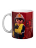 United Labels Playmobil Tasse - City Action Feuerwehr Becher Kaffeetasse 320 ml in Mehrfarbig