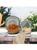 Mr. & Mrs. Panda Leckerli Glas Golden Retriever Moment mit Spruch in Weiß
