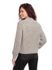 CARTOON Strickpullover mit Turtle Neck in Weiß/Camel