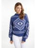 usha FESTIVAL Strick Pullover in Marine Weiss