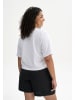 MELA Cropped T-Shirt schwer JOSHNA Stickerei