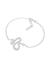Elli Armband 925 Sterling Silber Schlange in Silber