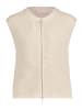 Betty Barclay Grobstrickjacke ohne Arm in beige