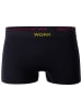 Cotton Prime® 6er Pack Boxershorts WORK in schwarz