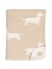 Cawö Cawö Wohndecken WE LOVE DOGS 62460 natur/beige - 33 in natur/beige - 33