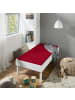 REDBEST Single-Jersey Kinder-Spannbettlaken San Francisco in bordeaux