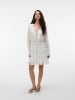 Vero Moda Kleid mit Schößchen in Snow White