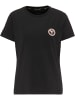 Carlo Colucci T-Shirt Castadelli in Schwarz