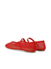 Bianco Ballerinas in Red